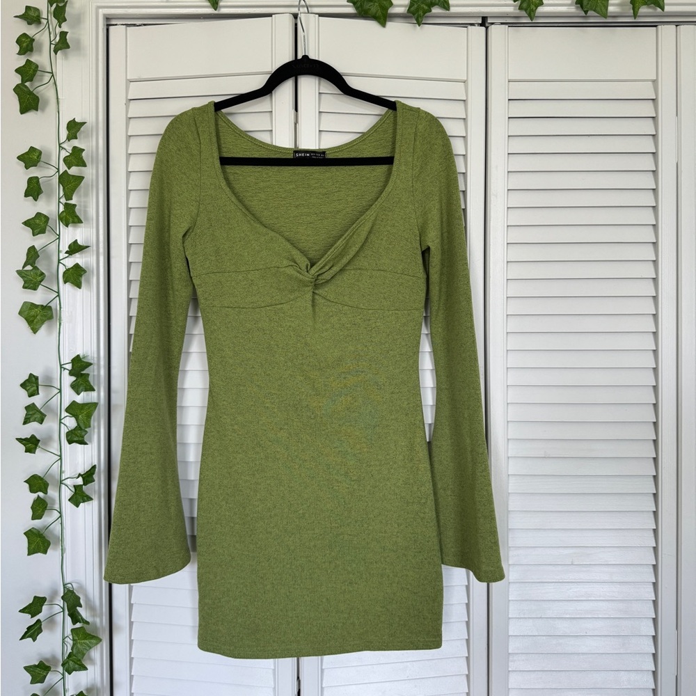 Green SHEIN dress